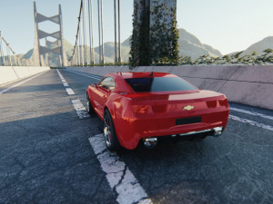 Chevrolet camaro 2012 3D 模型