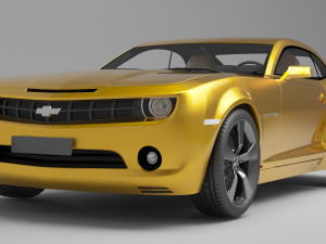 Chevrolet camaro 2012 3D 模型