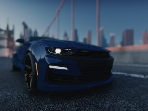 Camaro 2020 3D Model