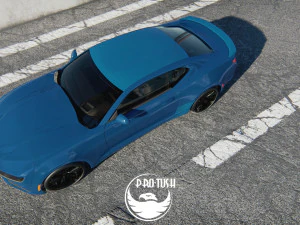 카마로 2020 3D 모델