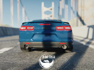 카마로 2020 3D 모델