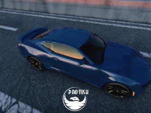 카마로 2020 3D 모델