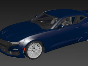 카마로 2020 3D 모델