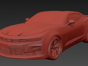 Camaro 2020 3D Model