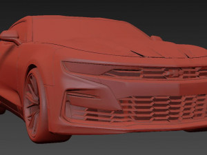 Camaro 2020 3D Model