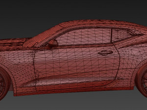Camaro 2020 3D Model