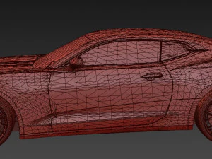 카마로 2020 3D 모델