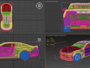 카마로 2020 3D 모델