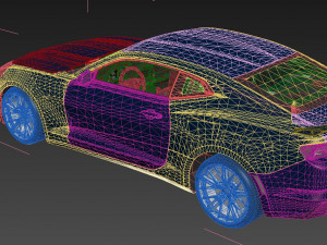 Camaro 2020 3D Model