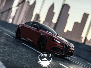 Alfa Romeo Giulia 3D मॉडल