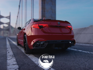 Alfa Romeo Giulia 3D मॉडल