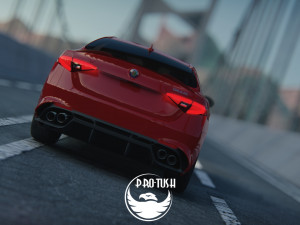 Alfa Romeo Giulia 3D मॉडल