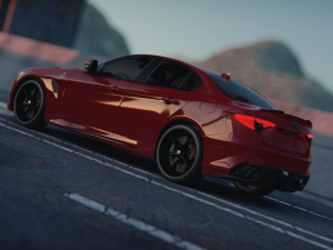 Alfa Romeo Giulia 3D मॉडल