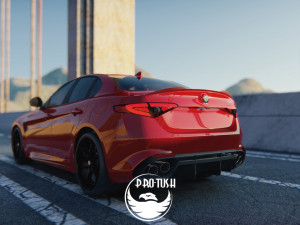 Alfa Romeo Giulia 3D मॉडल