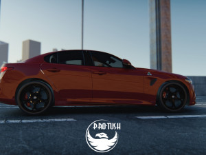 Alfa Romeo Giulia 3D मॉडल