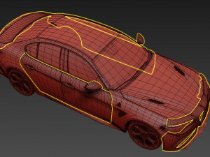 Alfa Romeo Giulia 3D मॉडल