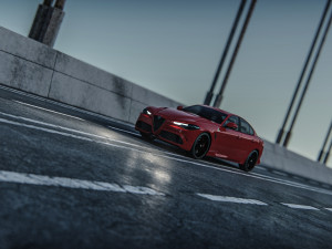 Alfa Romeo Giulia 3D मॉडल