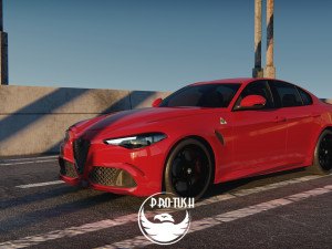 Alfa Romeo Giulia 3D मॉडल