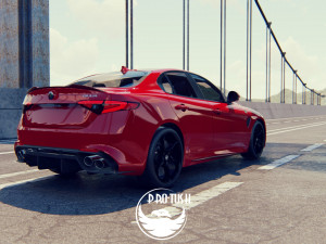 Alfa Romeo Giulia 3D मॉडल
