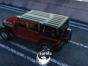 Jeep Wrangler Unlimited 2008 3D Model