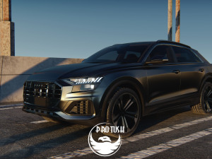 Audi q8 2019 Modèle 3D