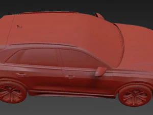 Audi q8 2019 3D Model