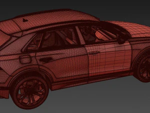 Audi q8 2019 3D Model