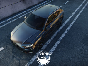 Audi q8 2019 3Dモデル