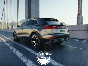Audi q8 2019 3D Model