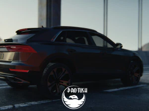 Audi q8 2019 3D Model