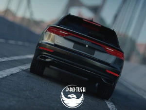 Audi q8 2019 3D Model