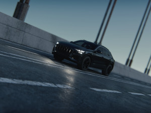 Audi q8 2019 3Dモデル
