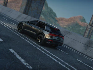 Audi q8 2019 3D Model