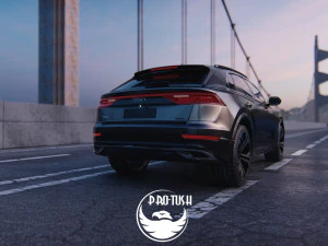 Audi q8 2019 3D Model