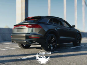 Audi q8 2019 3D Model