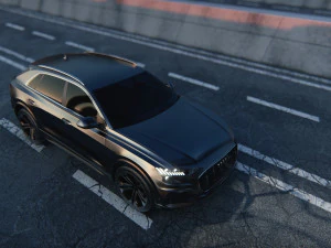 Audi q8 2019 3D Model