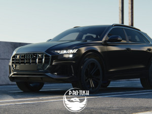 Audi q8 2019 3Dモデル