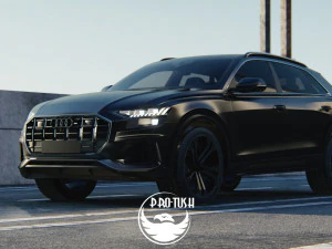 Audi q8 2019 3D Model