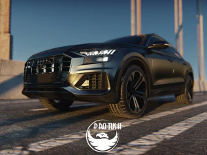 Audi q8 2019 3D Model