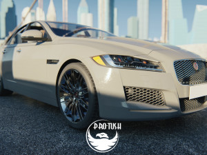Jaguar xf 2016 3D मॉडल