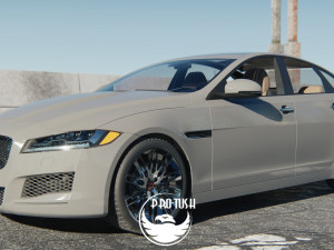 Jaguar xf 2016 3D मॉडल