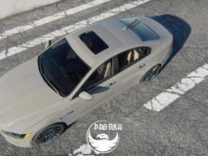 Jaguar xf 2016 3D Model