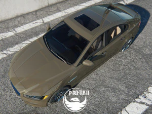 Jaguar xf 2016 3D Model