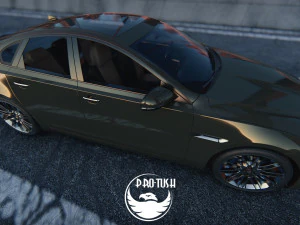 Jaguar xf 2016 3D Model