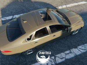 Jaguar xf 2016 3D Model