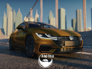 Volkswagen Arteon R-line 2018 Modèle 3D
