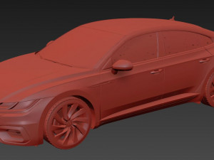Volkswagen Arteon R-line 2018 Modèle 3D