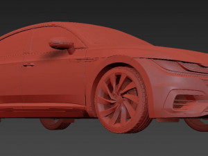 Volkswagen Arteon R-line 2018 Modèle 3D