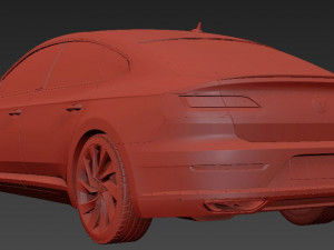 Volkswagen Arteon R-line 2018 Modèle 3D