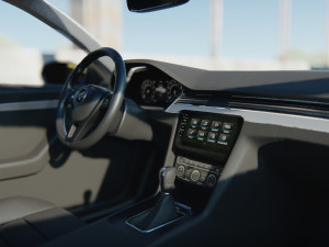Volkswagen Arteon R-line 2018 Modèle 3D